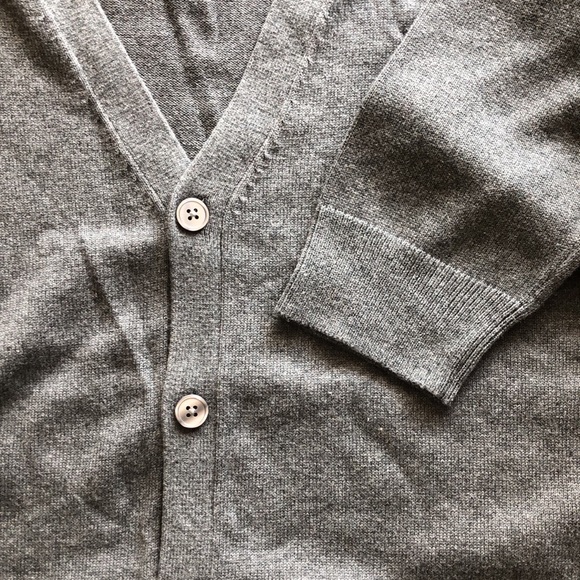 Men’s Cardigan Sweater - Picture 3 of 4